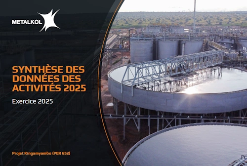 Metalkol Activities Report 2025